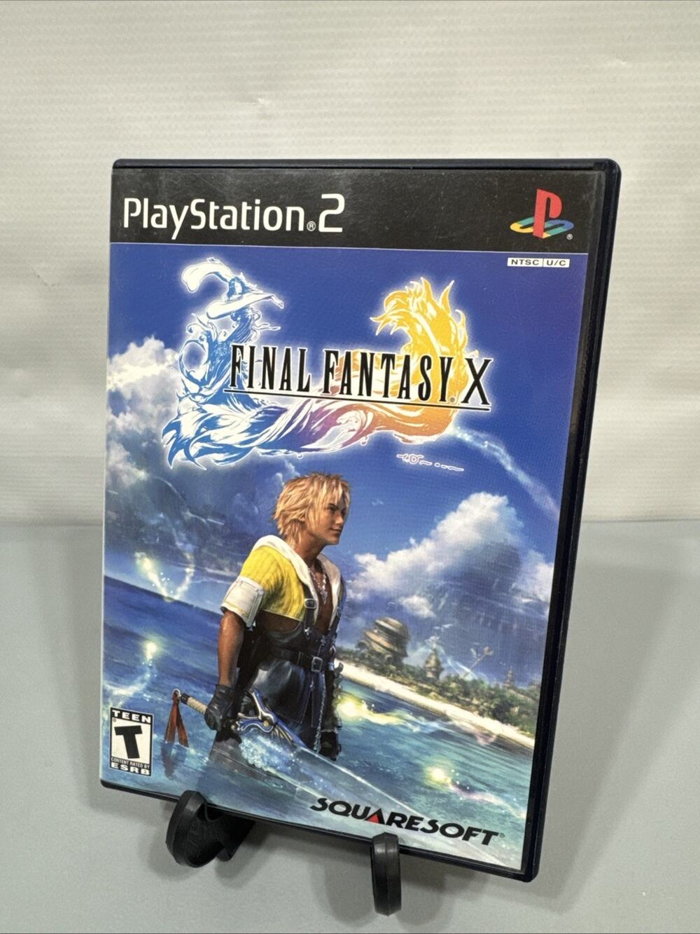 Final Fantasy x Square Enix Role Playing Game Complete With Manual